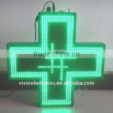 Green LED Mini Cross 40*40cm