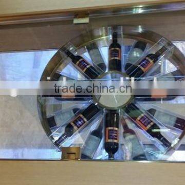 Acrylic Wine Holder for 4 Bottles,Wine Display