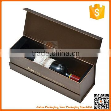 Red wine box cheap paper wine gift box for wine glass