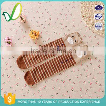 Hot Selling Comfortable Toddler Cartton Cotton Sock Baby Girl Tube Socks