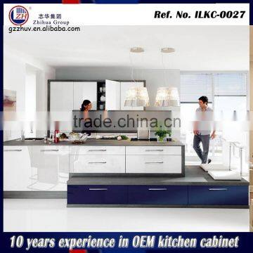 Modern high gloss kitchen cabinet laminated kitchen cabinet home kitchen furniture