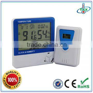 Digital Weather Station With Alarm Clock And Thermometer