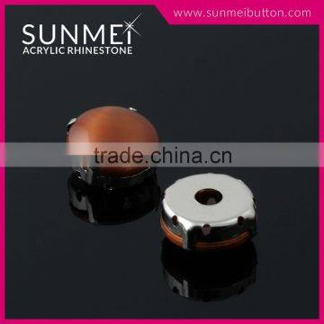 Made in Taiwan Products Dark Brown Flat Plastic Beads for Decorations photo-4