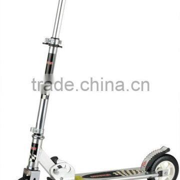 children aluminum scooter for sale 2015 new design for promotion with 2 rubber wheels 150mm wheel foot scooter MINGBANG MB-883A