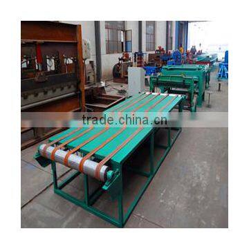 Color steel sheet leveling machine line