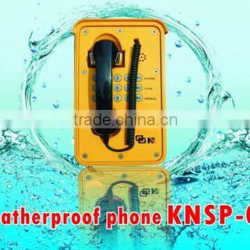 ip67 Waterproof Industry Telephone Help station weatherproof telephone KNSP-09 Emergency call station Supplier of IP telephone