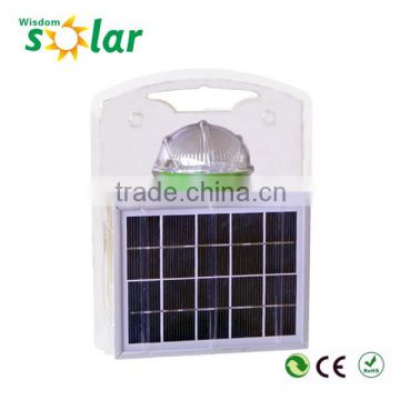 5000k Rohs 1.8W 3W 200lm one solar with one bulb energy saving solar home bulb(JR-QP01)