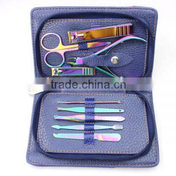 New High Quality Promotional Boutique gel nail 9pcs/set Manicure Set manicure kit beauty set Nail Kit UD4-BT001