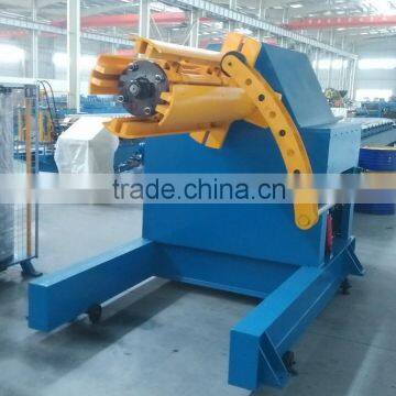 10 Tons Hydraulic Decoiler For Steel Coil