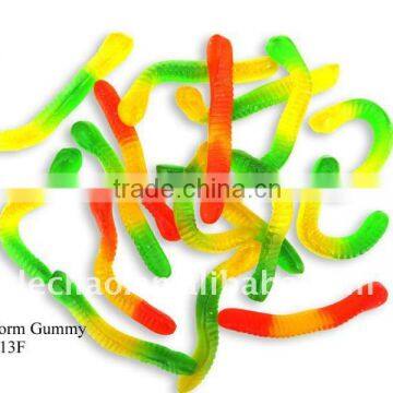 Halal Fruit Gummy Worm Soft Candy photo-3