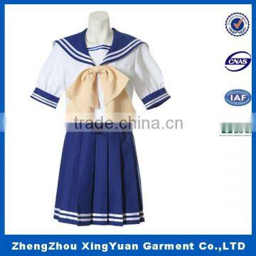 New design custom school uniform made in China