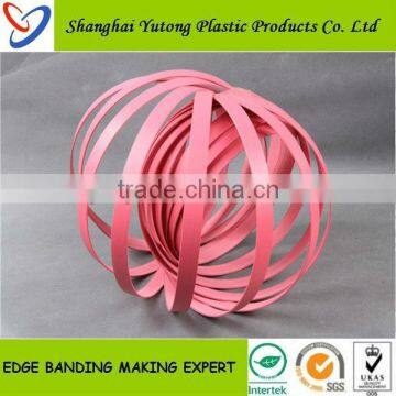 plastic edging tape for furniture fitting/furniture accessories