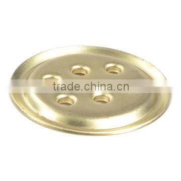 OEM High Precision Nonstandard Metal Flat 6 Holes Copper Oval Flange