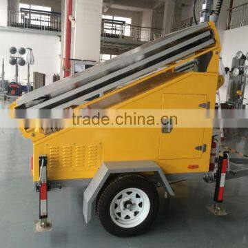 Construction China Golden Supplier 3 Years Warranty Solar Power Light Tower photo-3