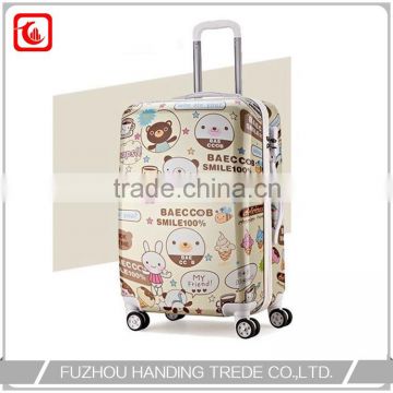 Fashionable Abs Luggage Trolley Bag Travel Luggage Case