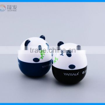 Panda shapes hand cream container