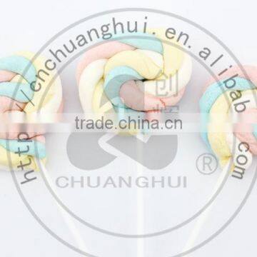 7g Mini Lollipop Marshmallow Candy / Twist Marshmallow Lollipop photo-3