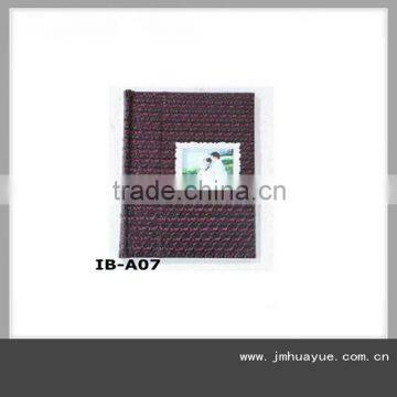 photo album pu leather book cover (IB-A07)