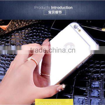 Luxury Ultra-thin TPU Mirror For IPhone 6 6s Mirror Case photo-3