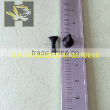 Fine Thread Black Phosphated Screw Drywall 6x1/2"