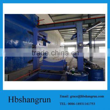 filament winding machines for composite pipes for transport of water, gas, oil and sewage