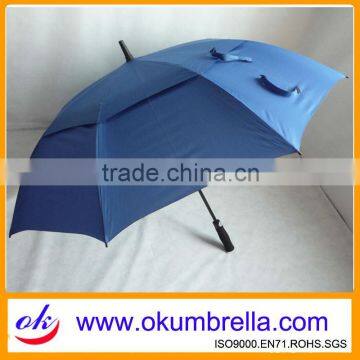 Double layer umbrella for two people