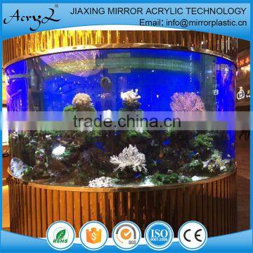 Transparent Acrylic Cylinder Aquarium Exporter
