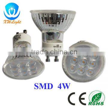 SMD 2835 led profile spotlight 4w GU10 small angle free standing spotlights