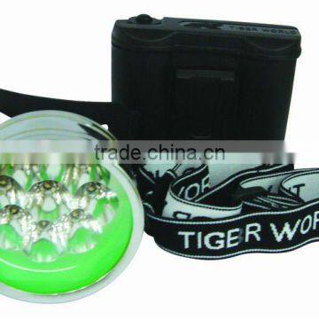 2012 new! brand head 9 led flashlight TWHP9E3.