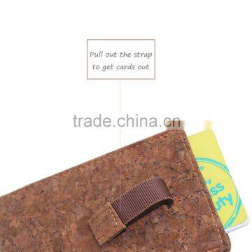BOSHIHO Natural Christmas Gift Cork Bark Card Holder photo-6