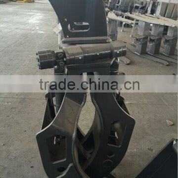 Customized PC60-7 Excavator Log Grapple, PC60 Wearable Log Fork for sale