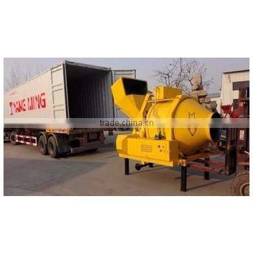 experienced manufacturer and exporter of concrete mixing machine JZC350