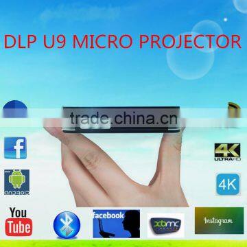 2016 Cheap DLP U9 projectors LED Portable support full HD 1080 micro projector
