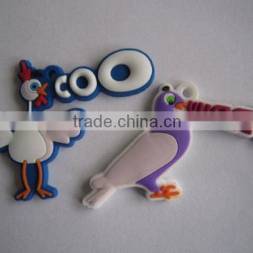 Funny animal pendants pvc cartoon phone hang drop strap pendant