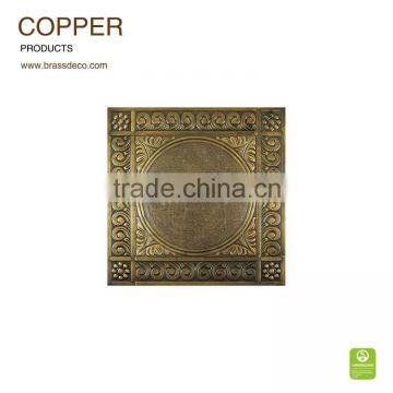 Interior decoration brass BT1303 OB copper decorative floor tile