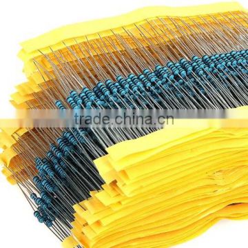 Hot sale 1280pcs 64 Values 1 ohm - 10M ohm 14W Metal Film Resistors Assortment Kit Assorted Set Low noise