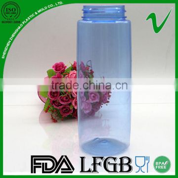 Tritan cylinder infuser water plastic PCTG drink bottle for wholesale