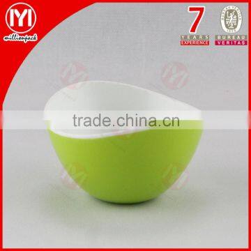High Quality Double Color Plastic Bowl/Salad Bowl photo-3