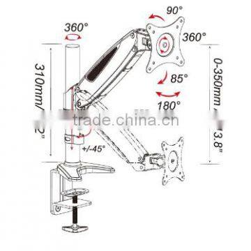 New Design Lcd Mount Lcd Table Mount
