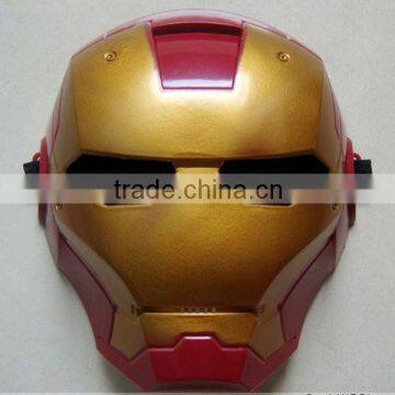 New Iron man Tony Stark face mask, iron toy mask party mask facial PVC mask