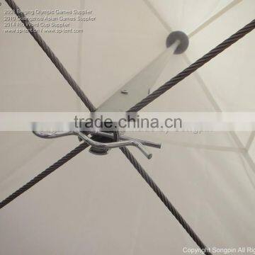 Cheaper 10x20ft Peaked Roof Tent With Windows Wall Covers