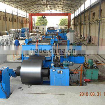 slitting and sheet shearing machine