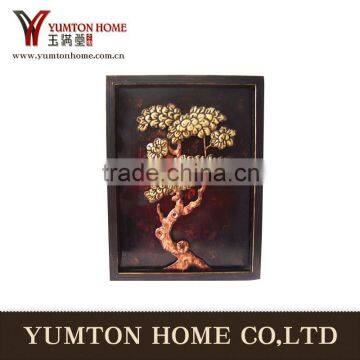 Classical Modern Design Metal tree Wall hanging decor