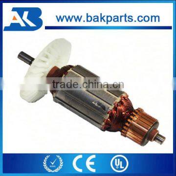 High quality Electric Power Tool Spare Parts CM4SB Marble Cutter Armature rotor