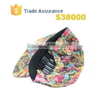 2015 Hot Sale Hip Hop 5 Panel Cap Camp Cap Women and Men Floral Blank Snapback Hat photo-5
