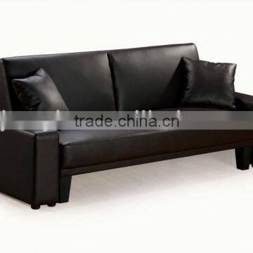 stylish functional leather sofa bed