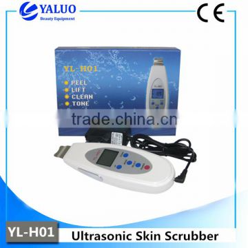 YL-H01mini type ultrasonic skin scrubber for Skin Rejuvenation