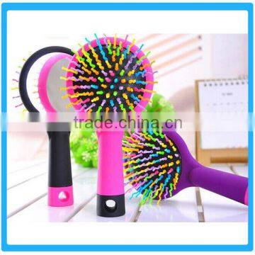 Massage Rainbow Combs,Hot Selling Traveling Comb