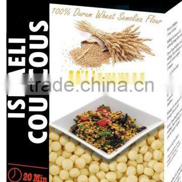 Healthy Mediterranean Israeli Couscous. High quality M'hammes Thin grain. Mediterranean Israeli Couscous 1Kg Bag.