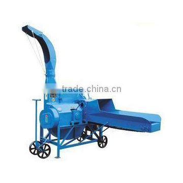 High efficiency chaff cutter and grain crusher